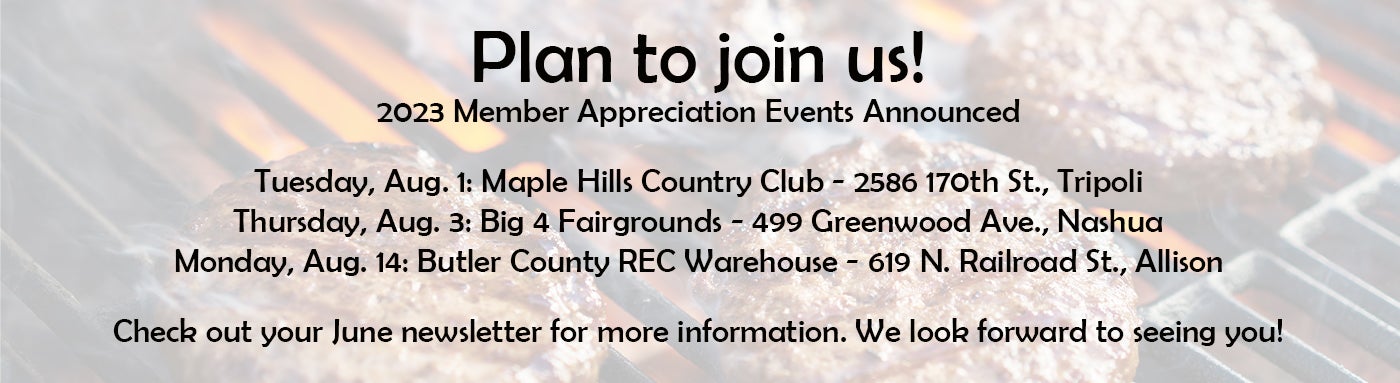 2023 Member Appreciation Events announced